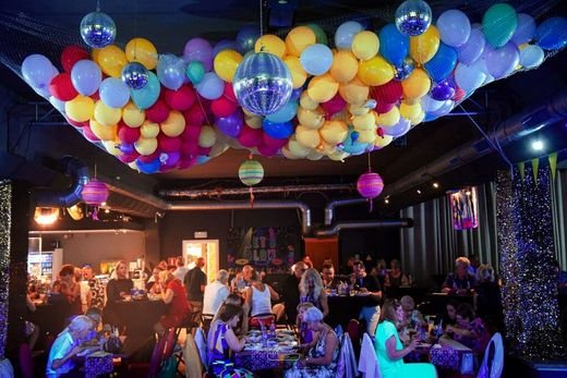 Le retro discothéque en images