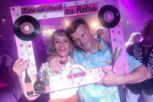Le retro discothéque en images