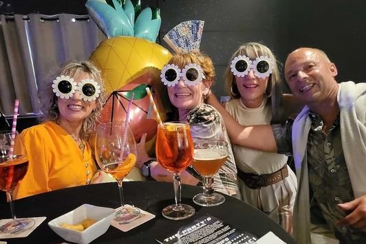 Le retro discothéque en images